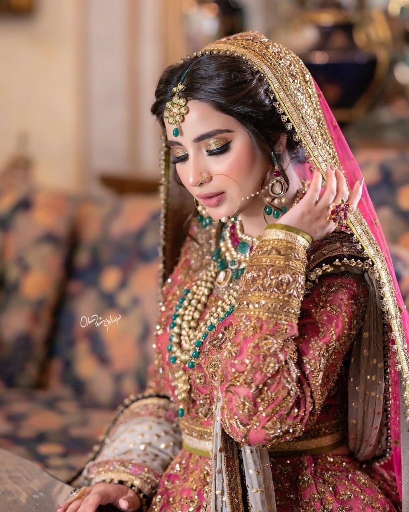 Saboor Aly Looks Regal In Latest Bridal Shoot