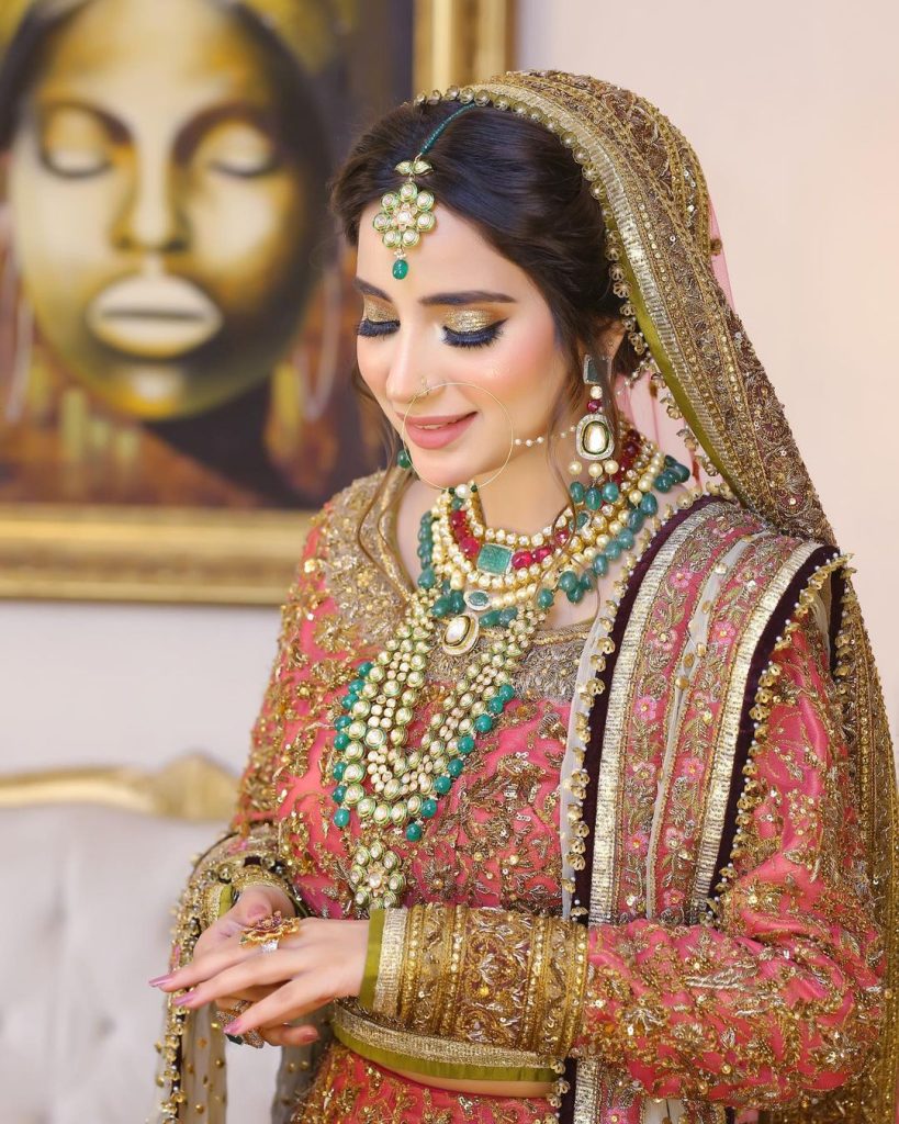 Saboor Aly Looks Regal In Latest Bridal Shoot