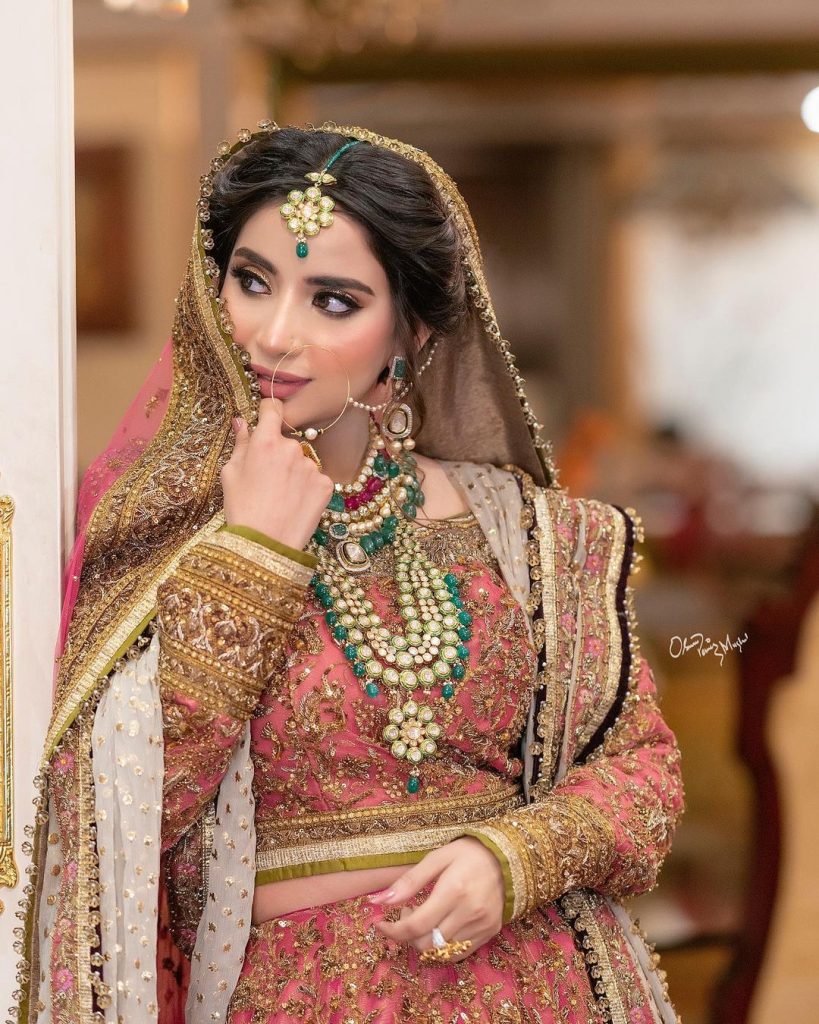 Saboor Aly Looks Regal In Latest Bridal Shoot