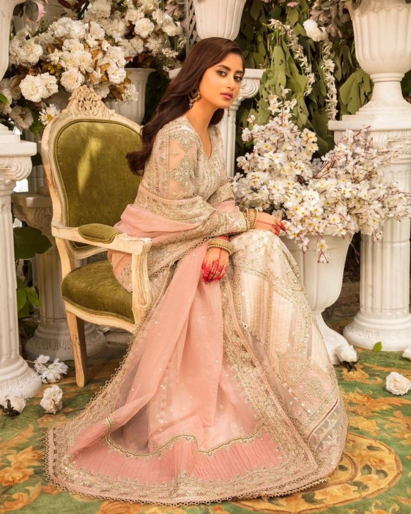 Sajal Aly Looks Ethereal For Qalamkar Shoot