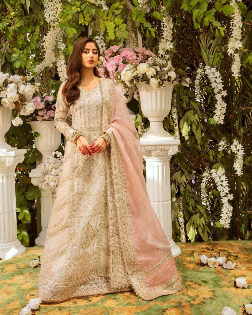 Sajal Aly Looks Ethereal For Qalamkar Shoot