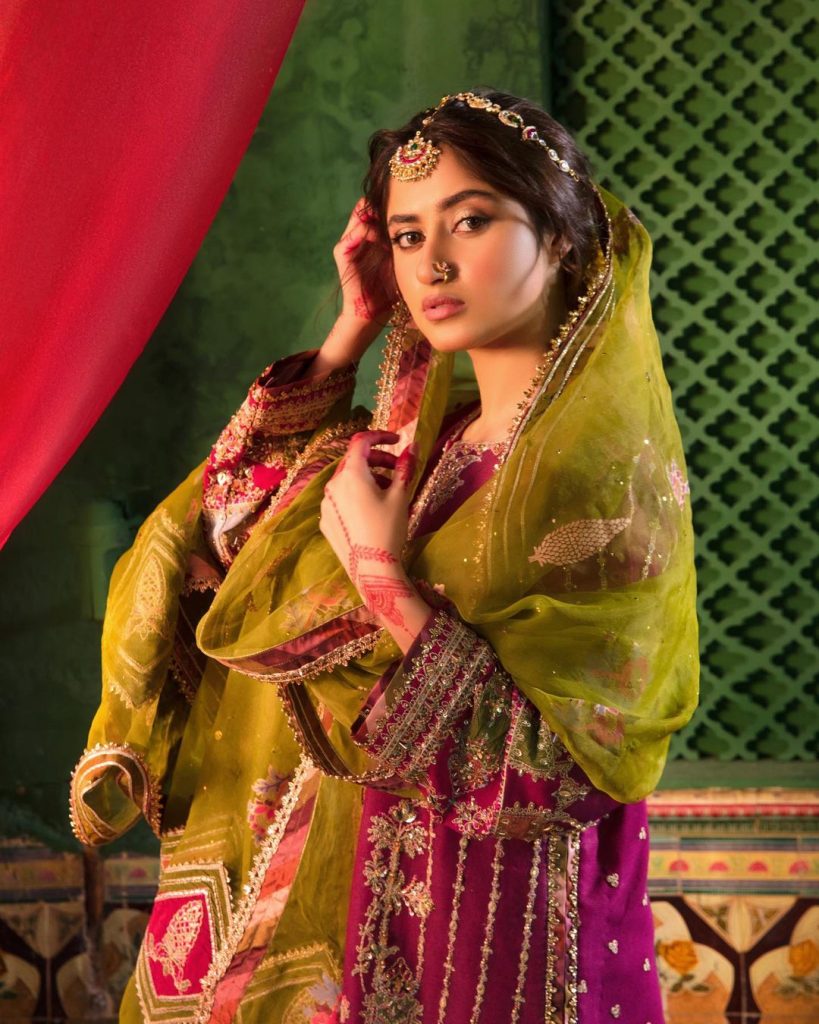 Sajal Aly Looks Ethereal For Qalamkar Shoot