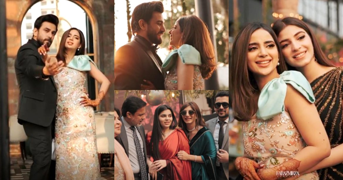Unseen Pictures and Video From Saboor And Ali Ansari Reception