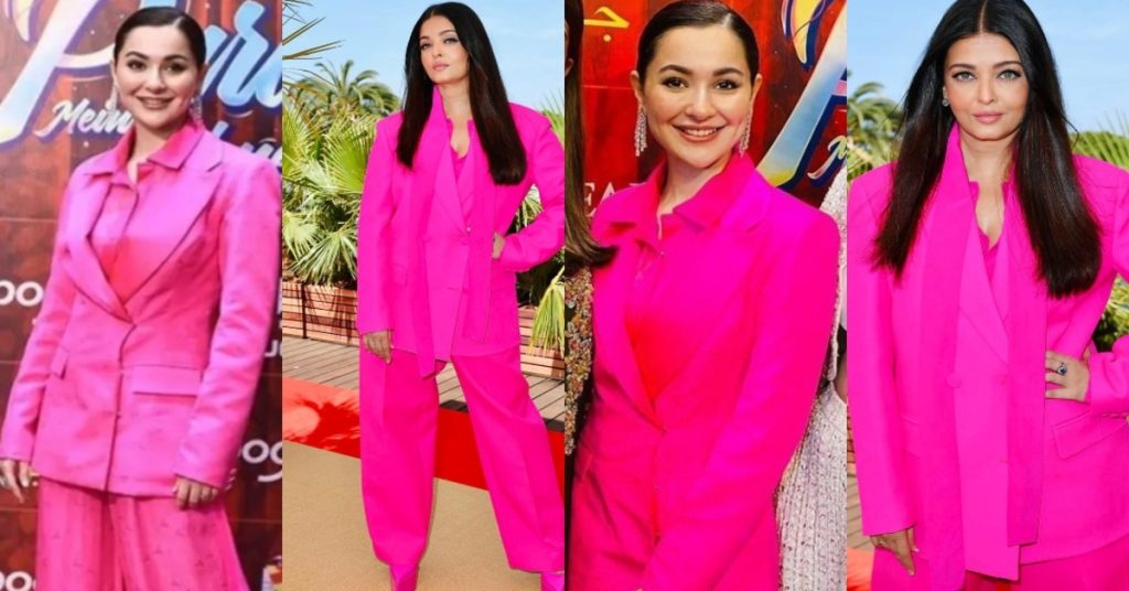 Hania Aamir Or Aishwarya Rai – Fans Debate on Who Wore Pink Suit Better