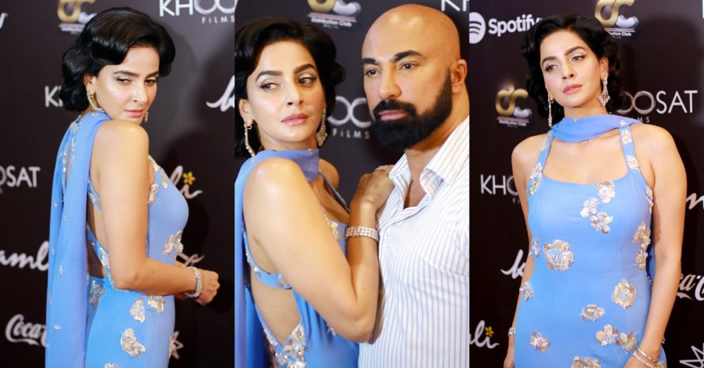 Saba Qamar Faces Backlash For Inappropriate Clothing Choice At Kamli’s Premiere