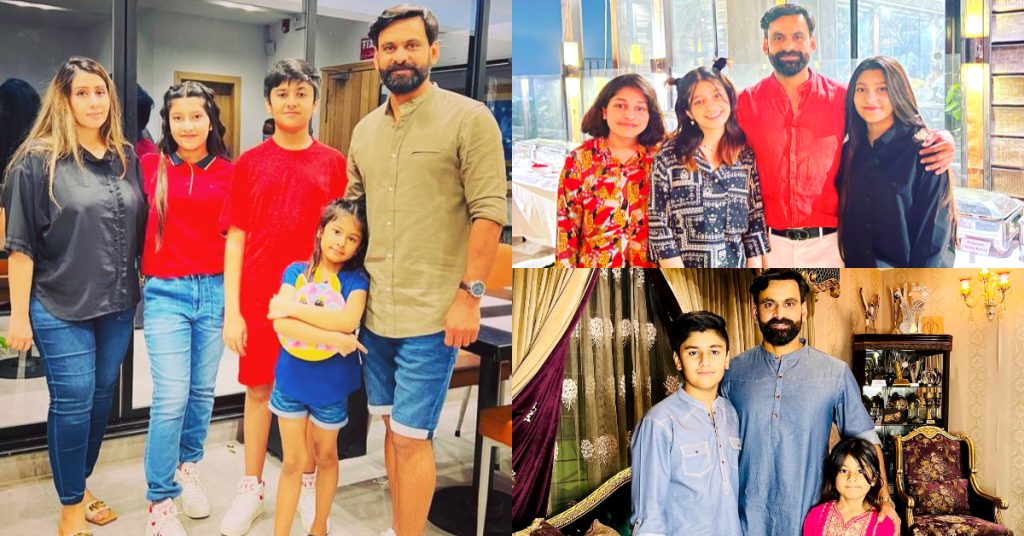 cricketer-mohammad-hafeez-beautiful-family-pictures