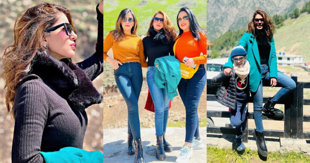 actress-sadia-faisal-enjoying-vacation-with-her-son-in-northern-areas