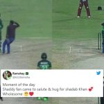 watch:-shadab-khan-hugs-a-fan-who-crashed-the-match-against-wi-&-wins-hearts