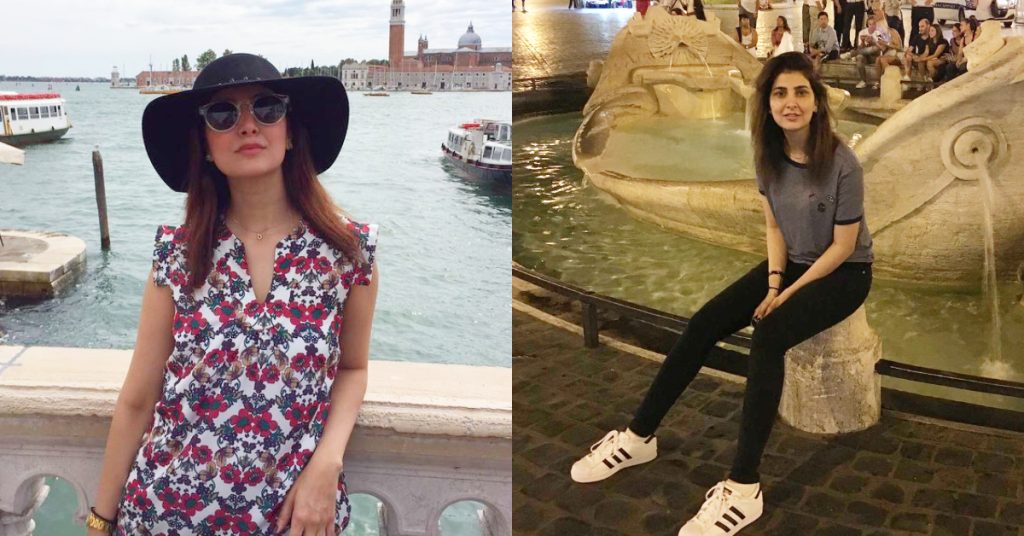 Areeba Habib’s Captivating Clicks From Italy