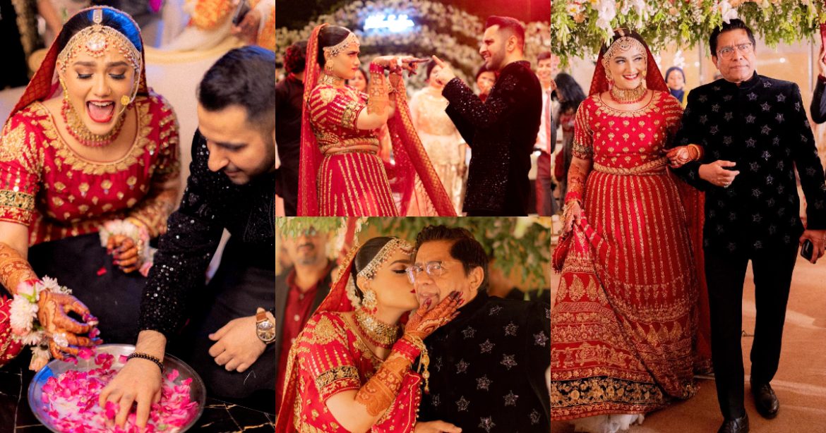 Living Legend Singer Hassan Jahangir’s Gorgeous Daughter Sehar Wedding Pictures