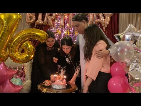 Shagufta Ejaz’s Younger Daughter Nabiha’s Birthday Celebration