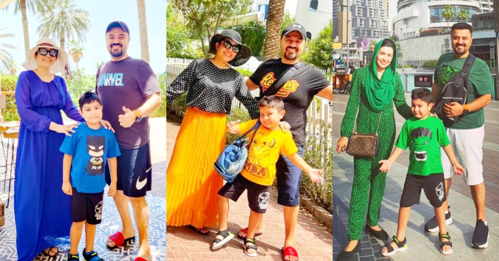 Ahmed Ali Butt And Family Vacationing In Dubai