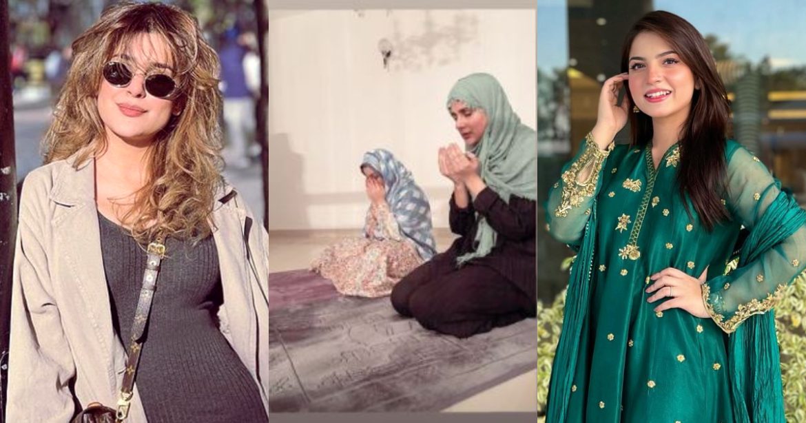 Kubra Khan And Dananeer Face Criticism For Posting Namaz Pictures