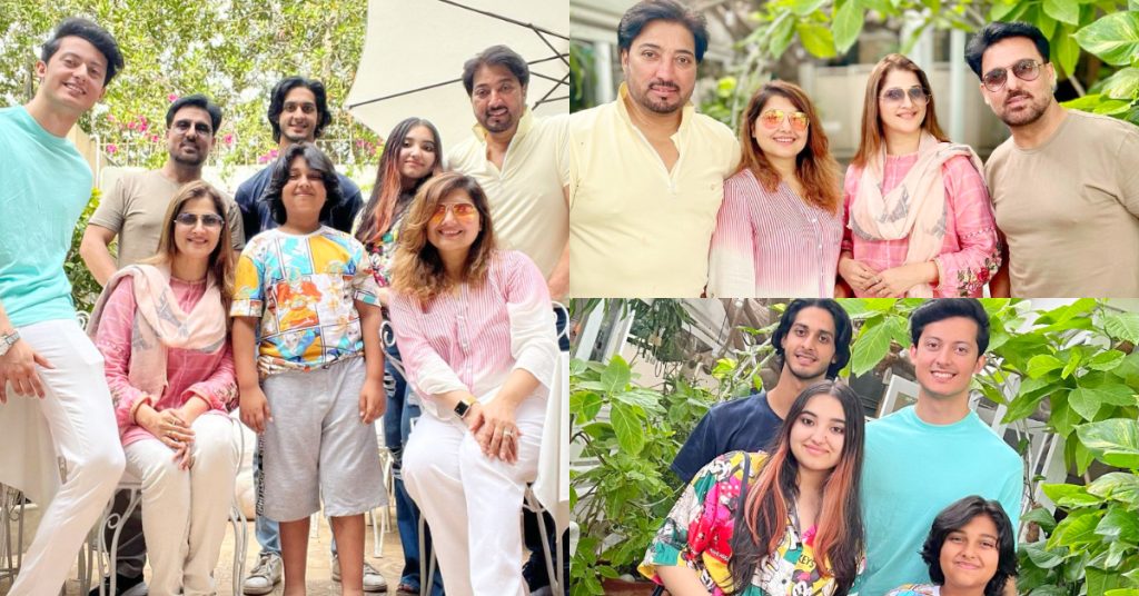 Javeria Saud And Sahiba Rambo’s Family Get Together