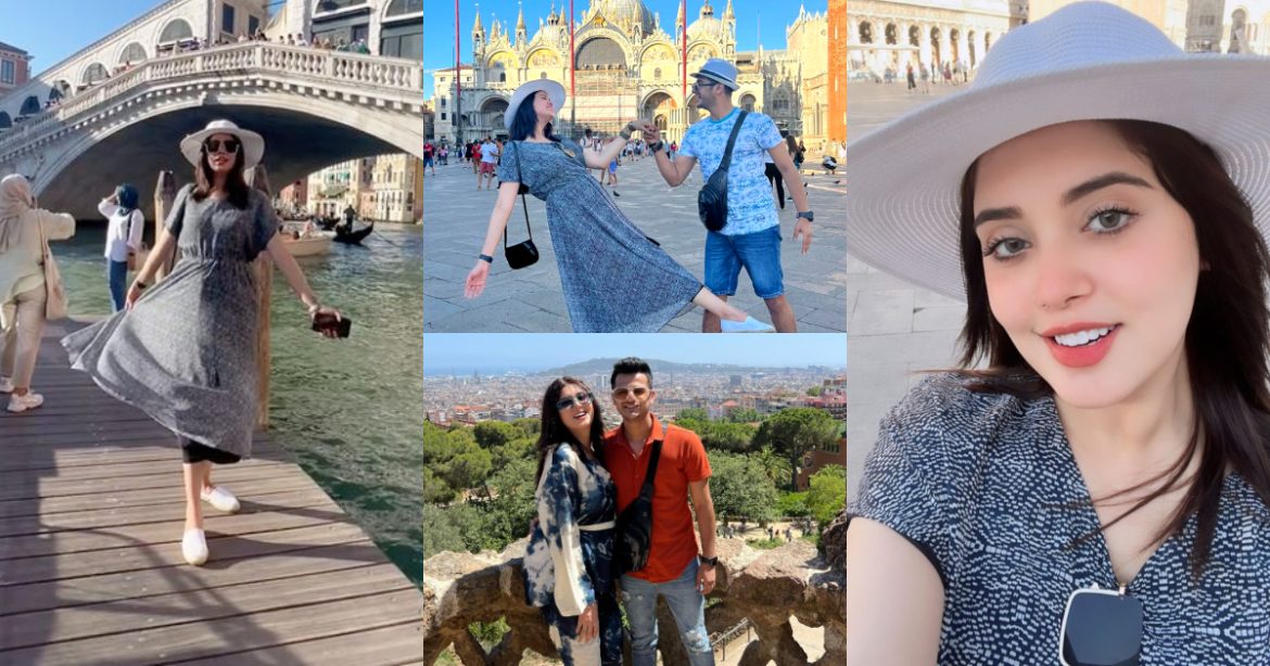 Kanwal Aftab And Zulqarnain Sikandar Latest Clicks From Europe