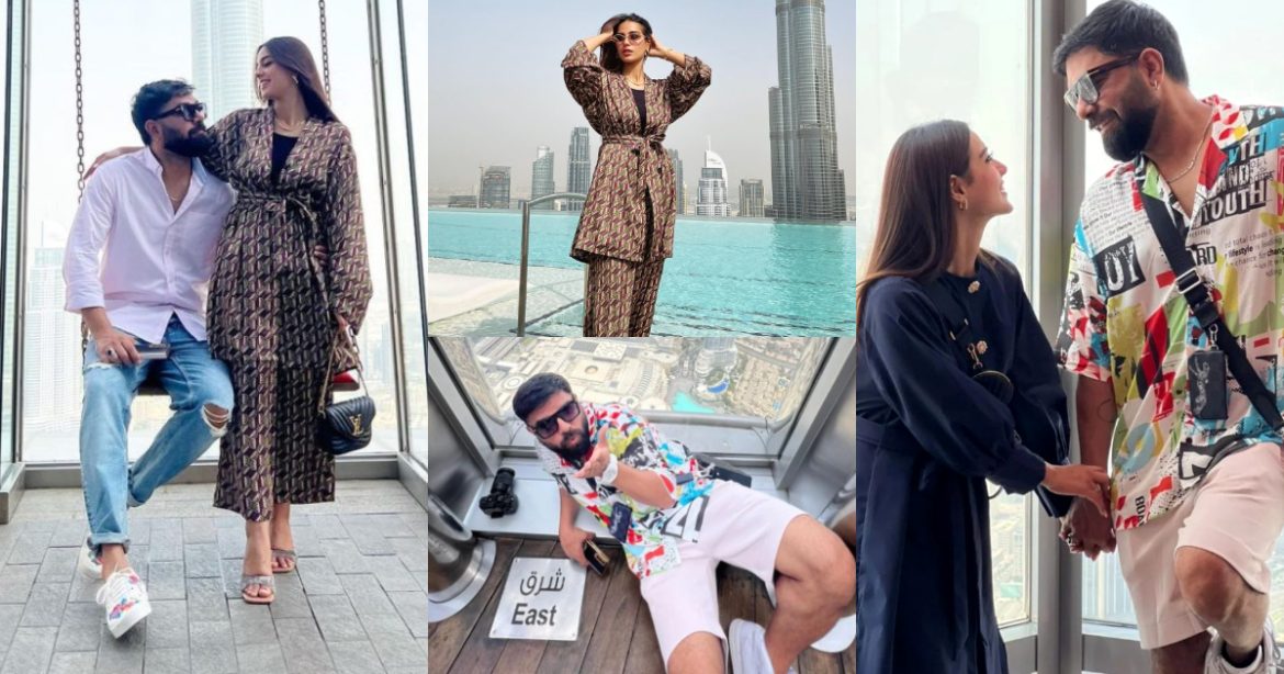 Iqra Aziz and Yasir Hussain Having Quality Time in Dubai