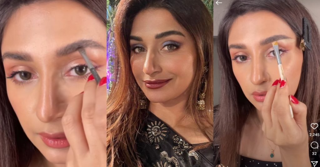 Hira Tareen’s Quick Eye Brow Lift Tutorial for Girls