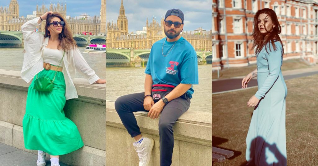 Zara Noor Abbas And Asad Siddiqui’s Trip To London