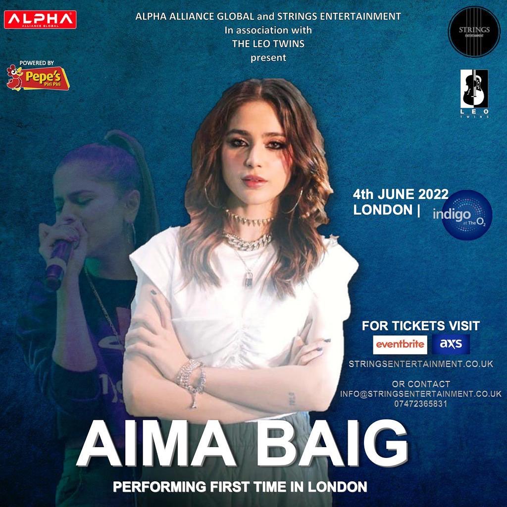 Aima Baig First Concert In London