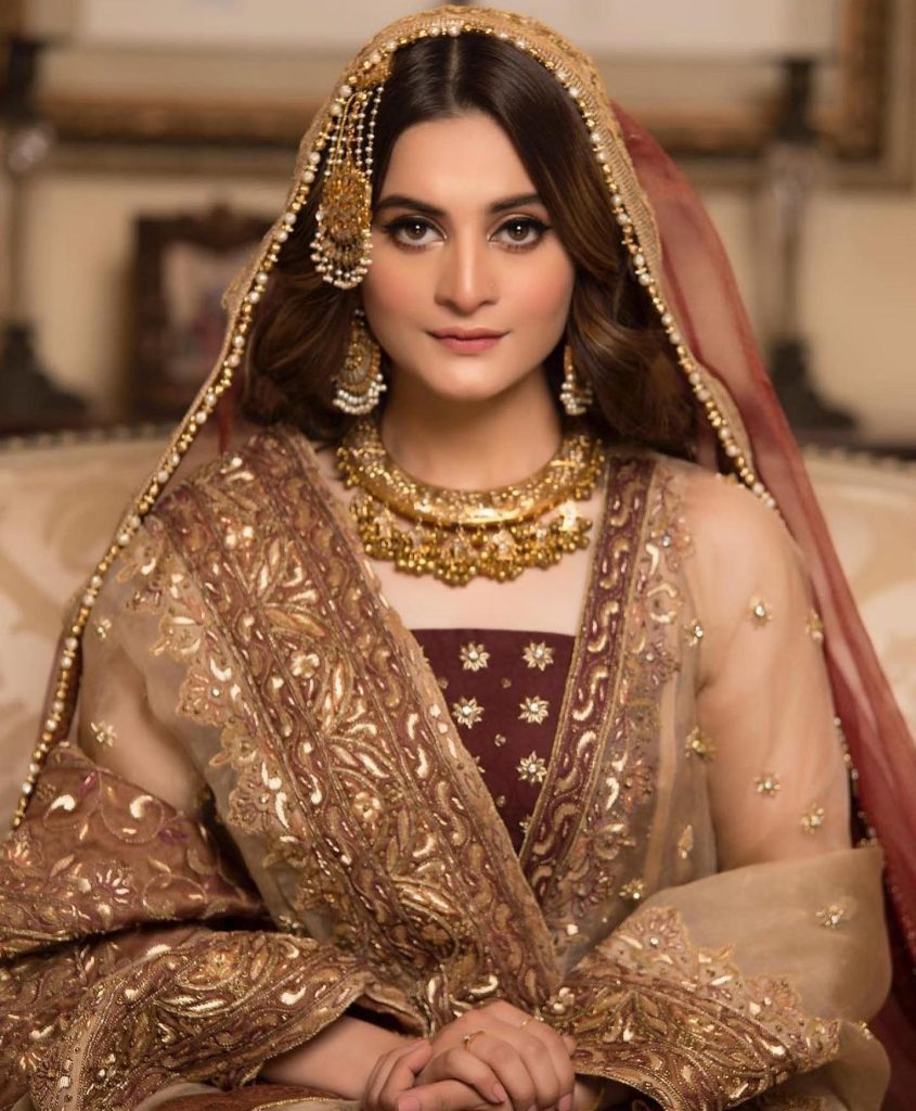 Aiman Khan Looks Flawless In Her Latest Bridal Shoot