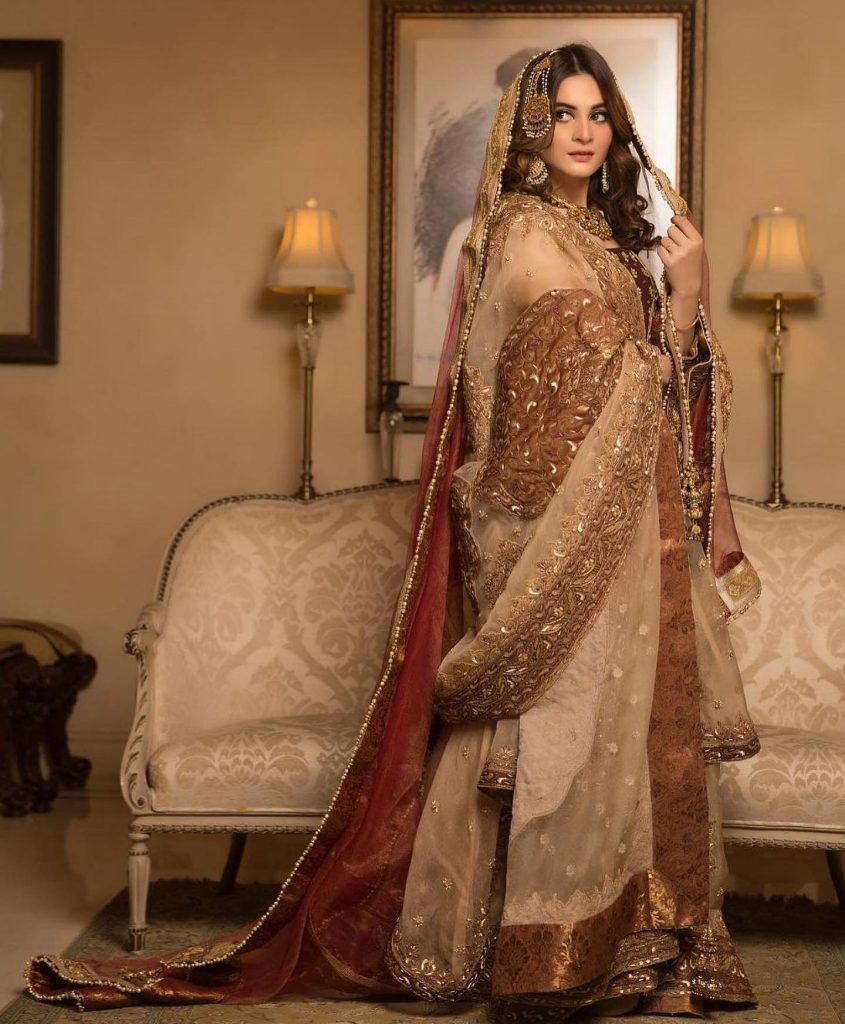 Aiman Khan Looks Flawless In Her Latest Bridal Shoot