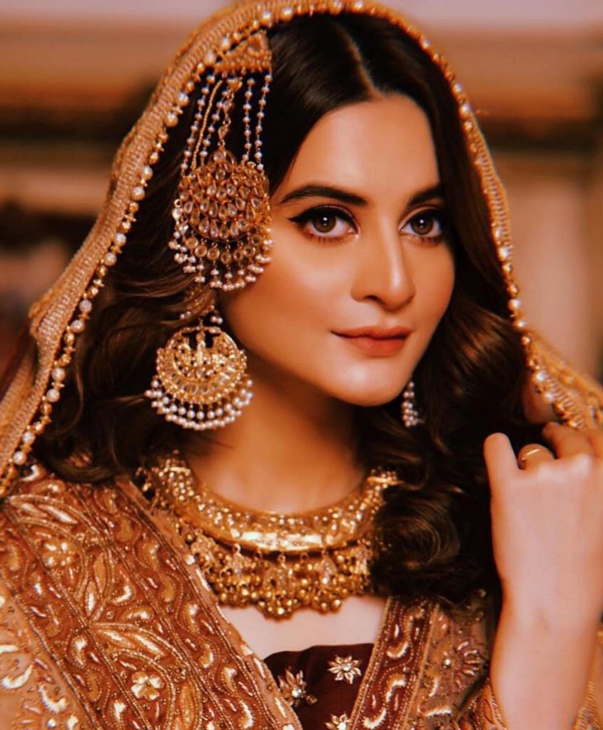 Aiman Khan Looks Flawless In Her Latest Bridal Shoot