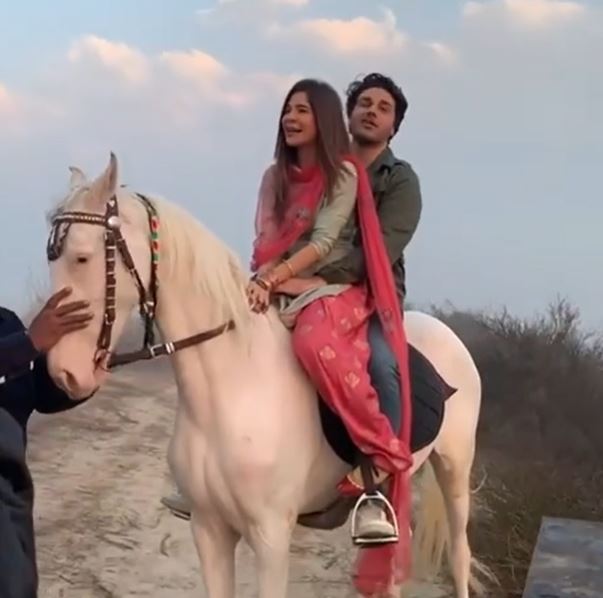 Fans Are Loving Ushna Shah & Feroze Khan's Track in Habs