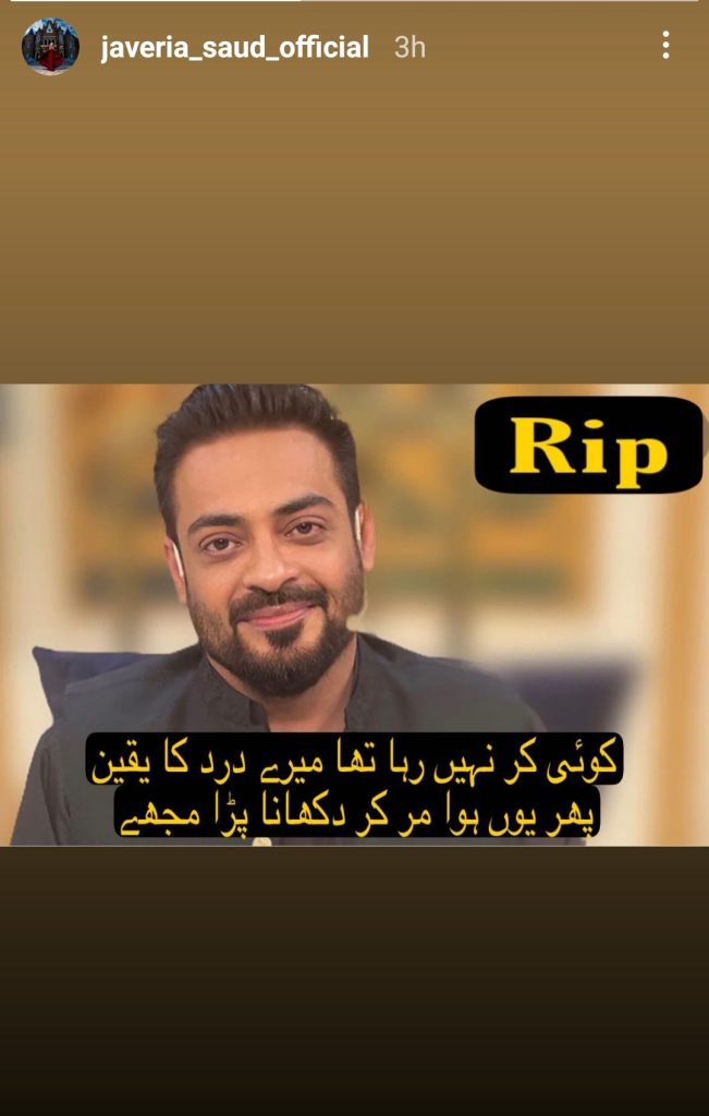 Celebrities Blame Social Media Trolls For Aamir Liaquat's Death