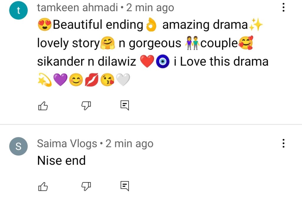 Dilawaiz Last Episode Public Reaction