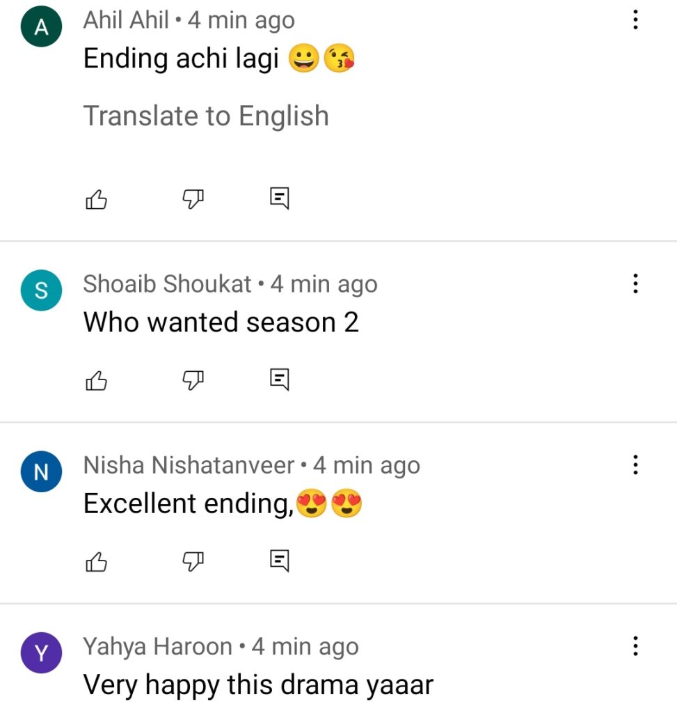 Dilawaiz Last Episode Public Reaction