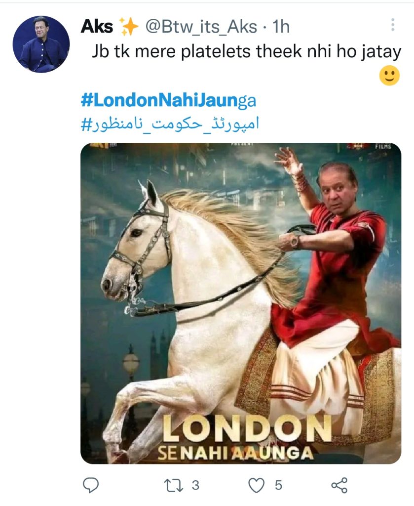 Funny Public Reaction Tweets On London Nahi Jaunga