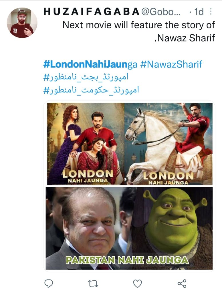 Funny Public Reaction Tweets On London Nahi Jaunga