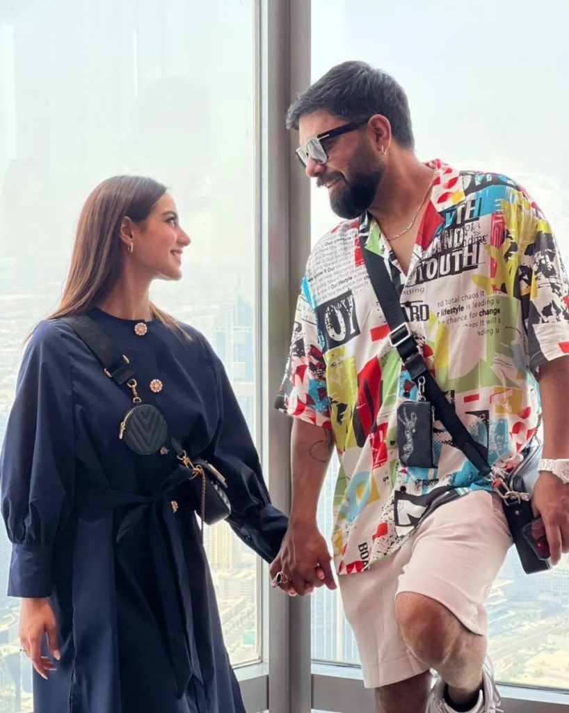 Iqra Aziz And Yasir Hussain Holidaying In Dubai