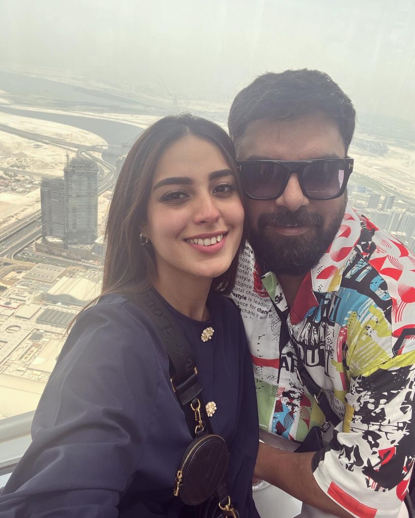 Iqra Aziz And Yasir Hussain Holidaying In Dubai