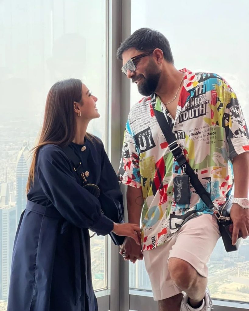 Iqra Aziz And Yasir Hussain Holidaying In Dubai