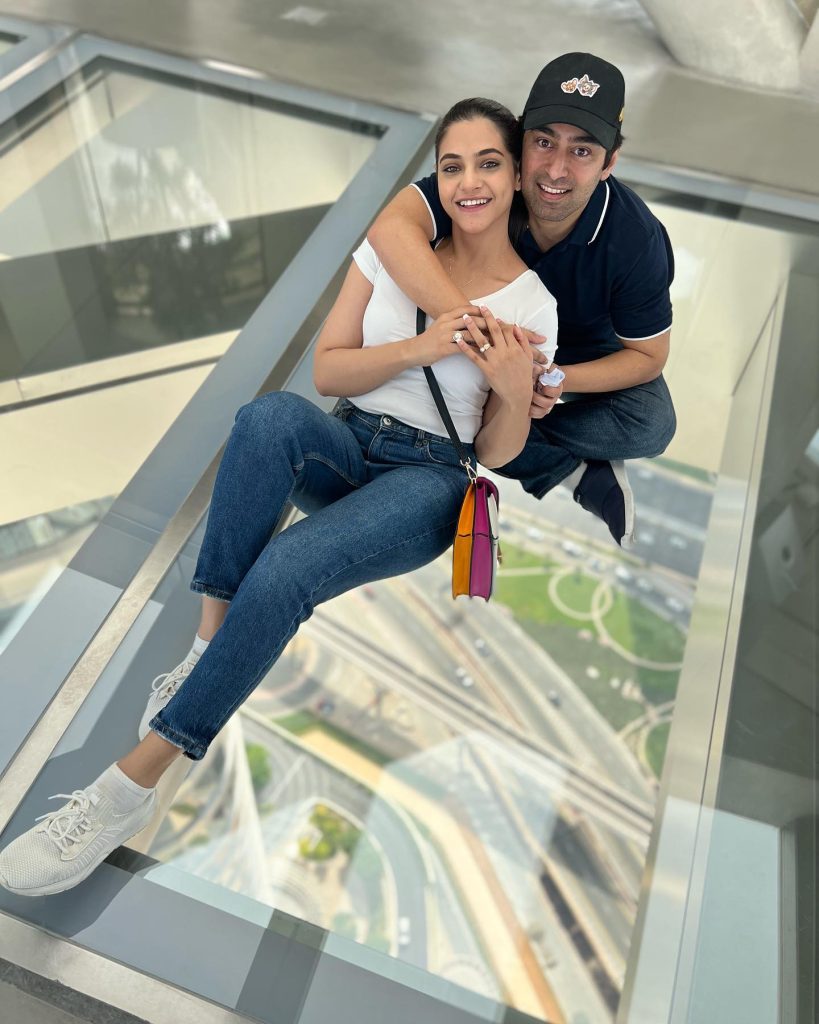 Actress Namra Shahid Enjoys Honeymoon In Dubai