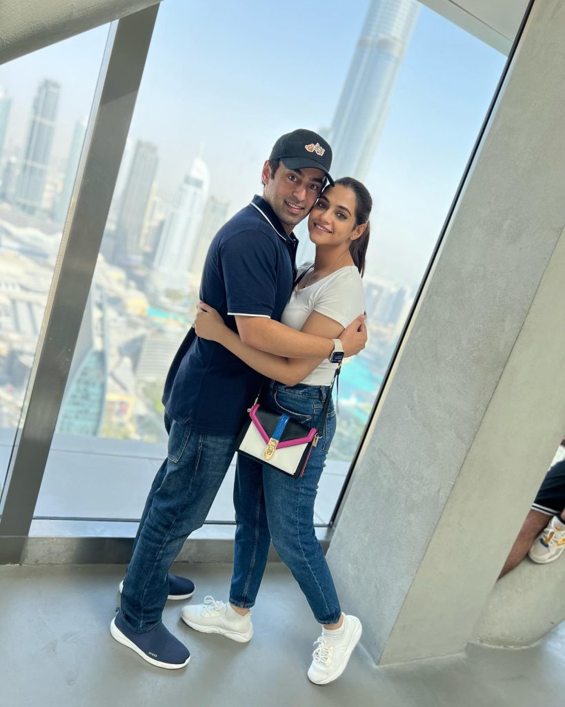 Actress Namra Shahid Enjoys Honeymoon In Dubai