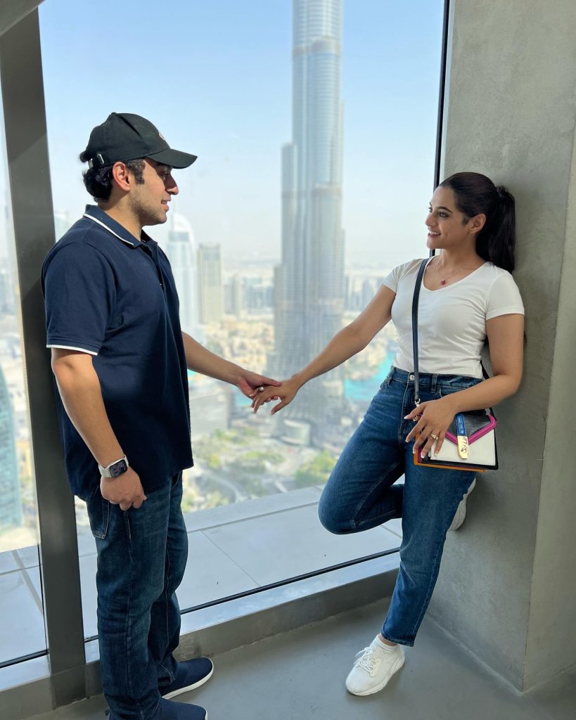 Actress Namra Shahid Enjoys Honeymoon In Dubai