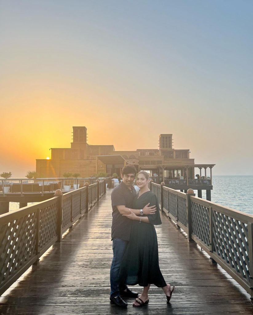 Actress Namra Shahid Enjoys Honeymoon In Dubai