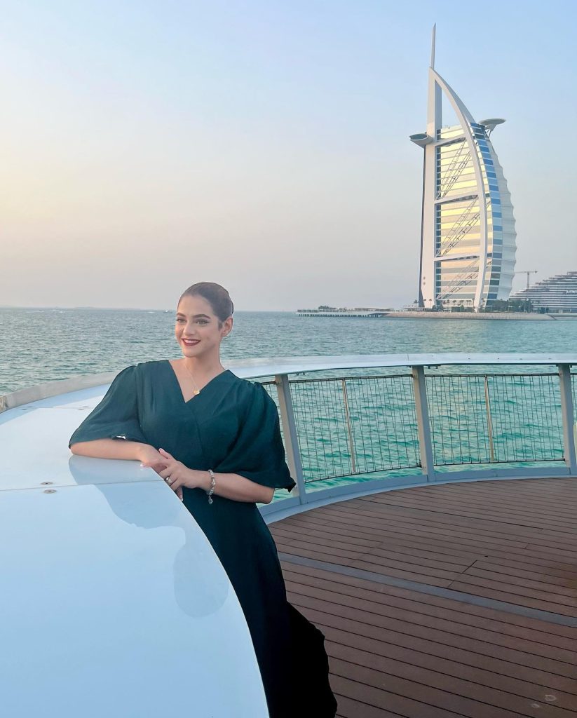 Actress Namra Shahid Enjoys Honeymoon In Dubai