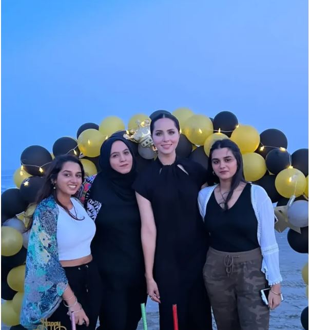 Nimra Khan's Birthday Celebration At Beach