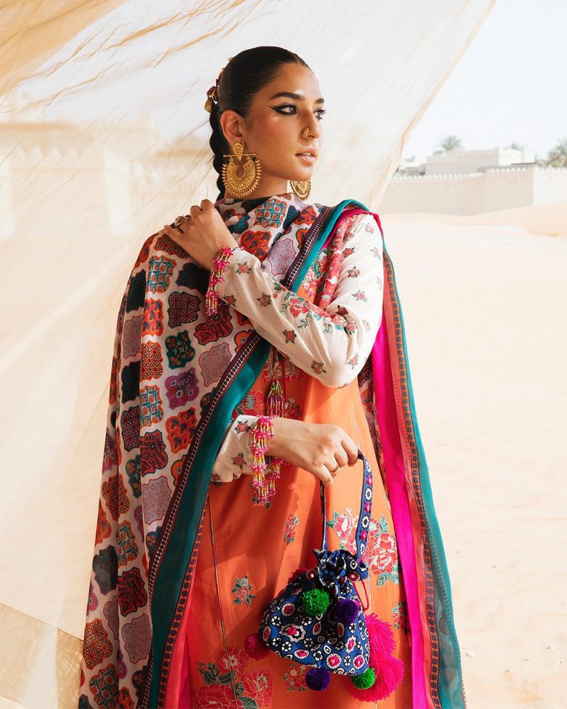 Hussain Rehar’s Eid Collection’22 Featuring Ramsha Khan