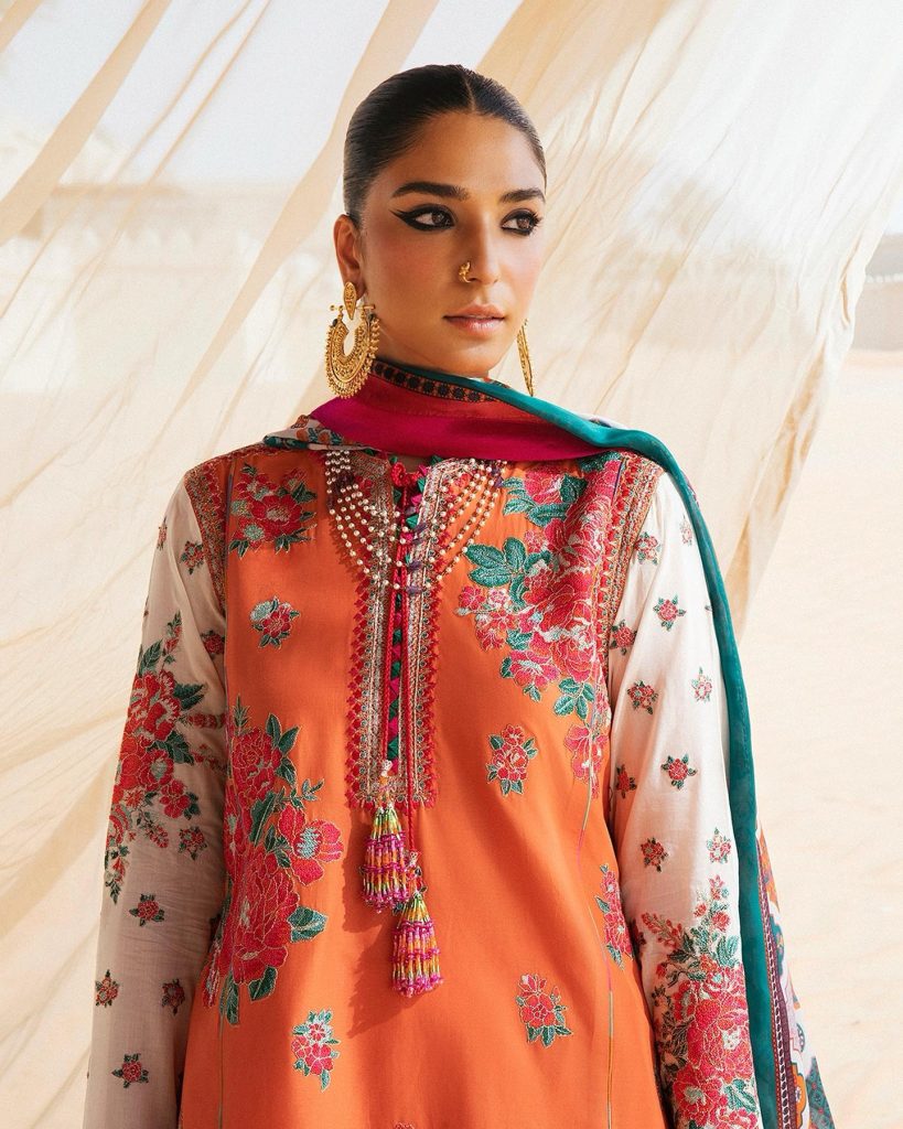 Hussain Rehar’s Eid Collection’22 Featuring Ramsha Khan