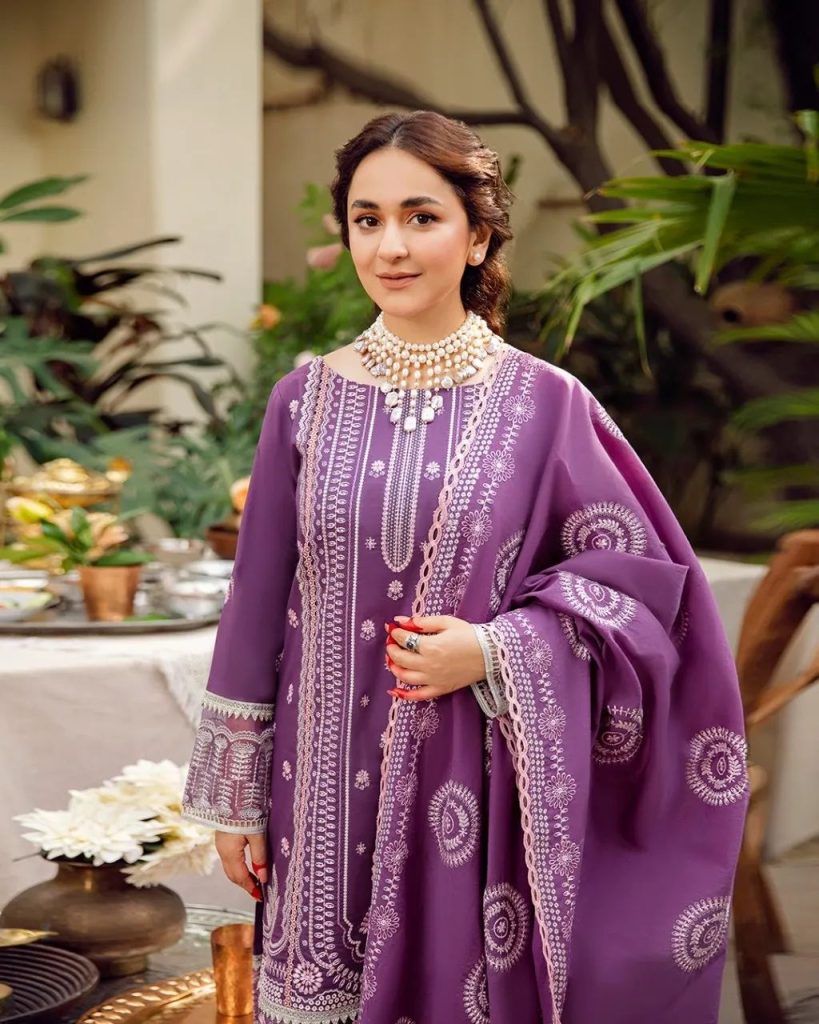 Rangrasiya Eid Collection'22 Featuring Yumna Zaidi And Meerub Ali