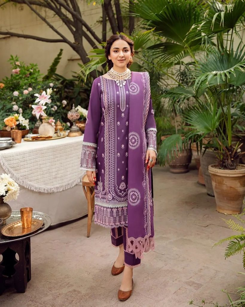 Rangrasiya Eid Collection'22 Featuring Yumna Zaidi And Meerub Ali