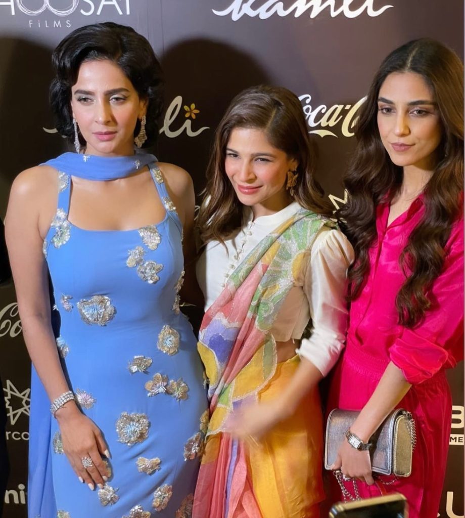 Saba Qamar Faces Backlash For Inappropriate Clothing Choice At Kamli’s Premiere