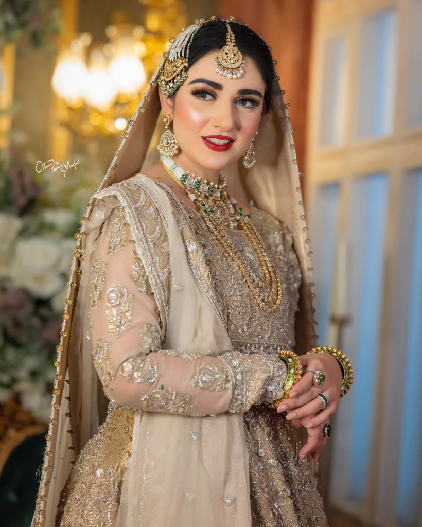 Sarah Khan Mesmerizes Audience With Her Latest Bridal Shoot