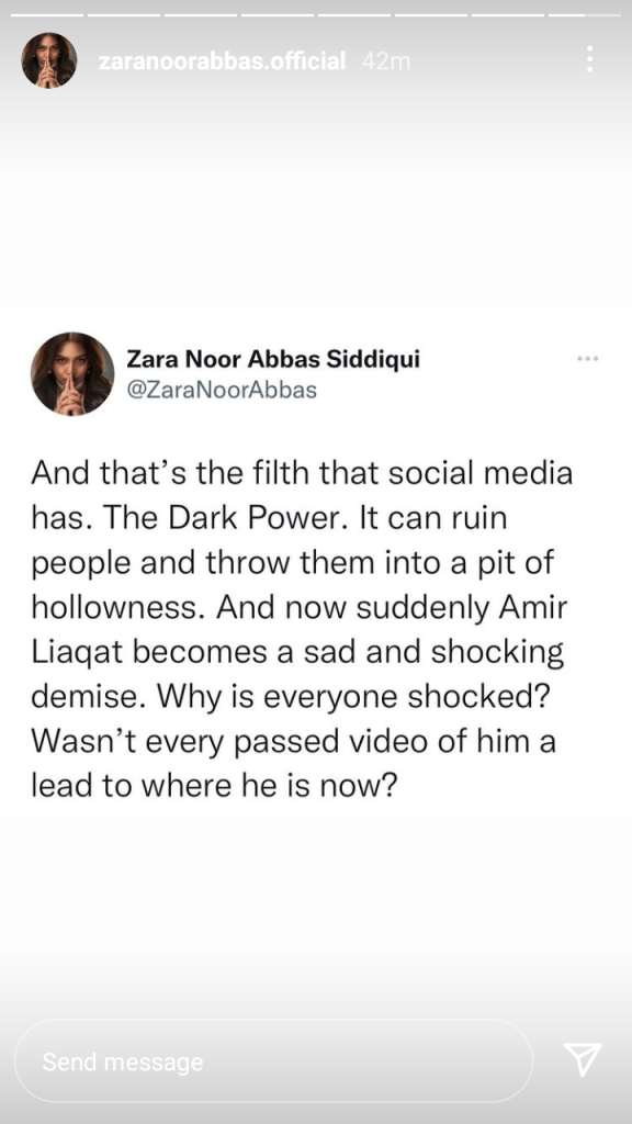 Celebrities React To Aamir Liaquat's Death