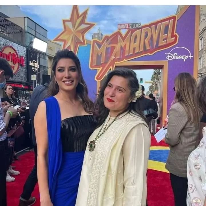 Pakistani Celebrities Shine At Ms Marvel Red Carpet