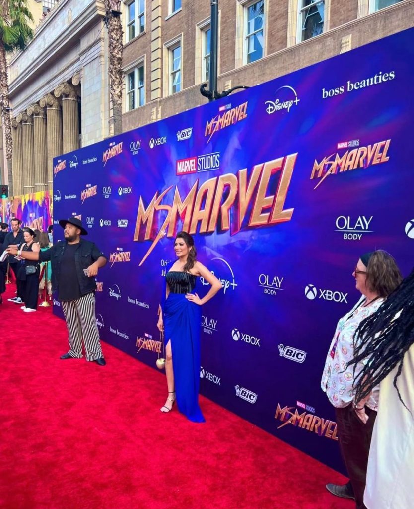 Pakistani Celebrities Shine At Ms Marvel Red Carpet